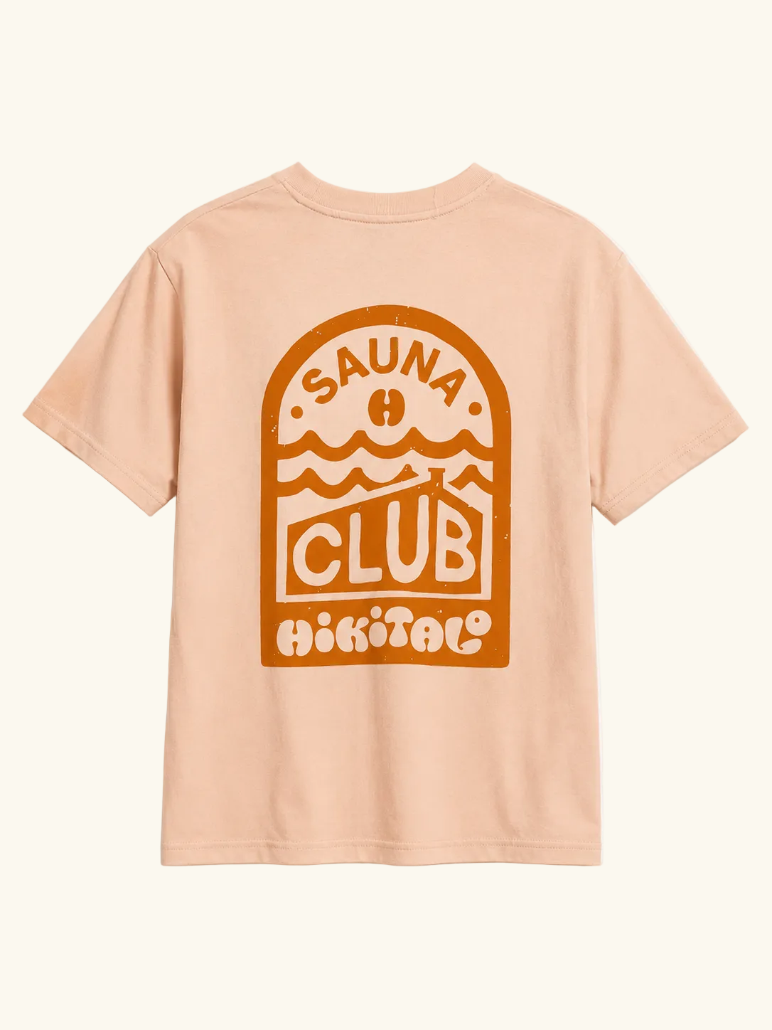 Hikitalo Sauna Club Tee - Salmon