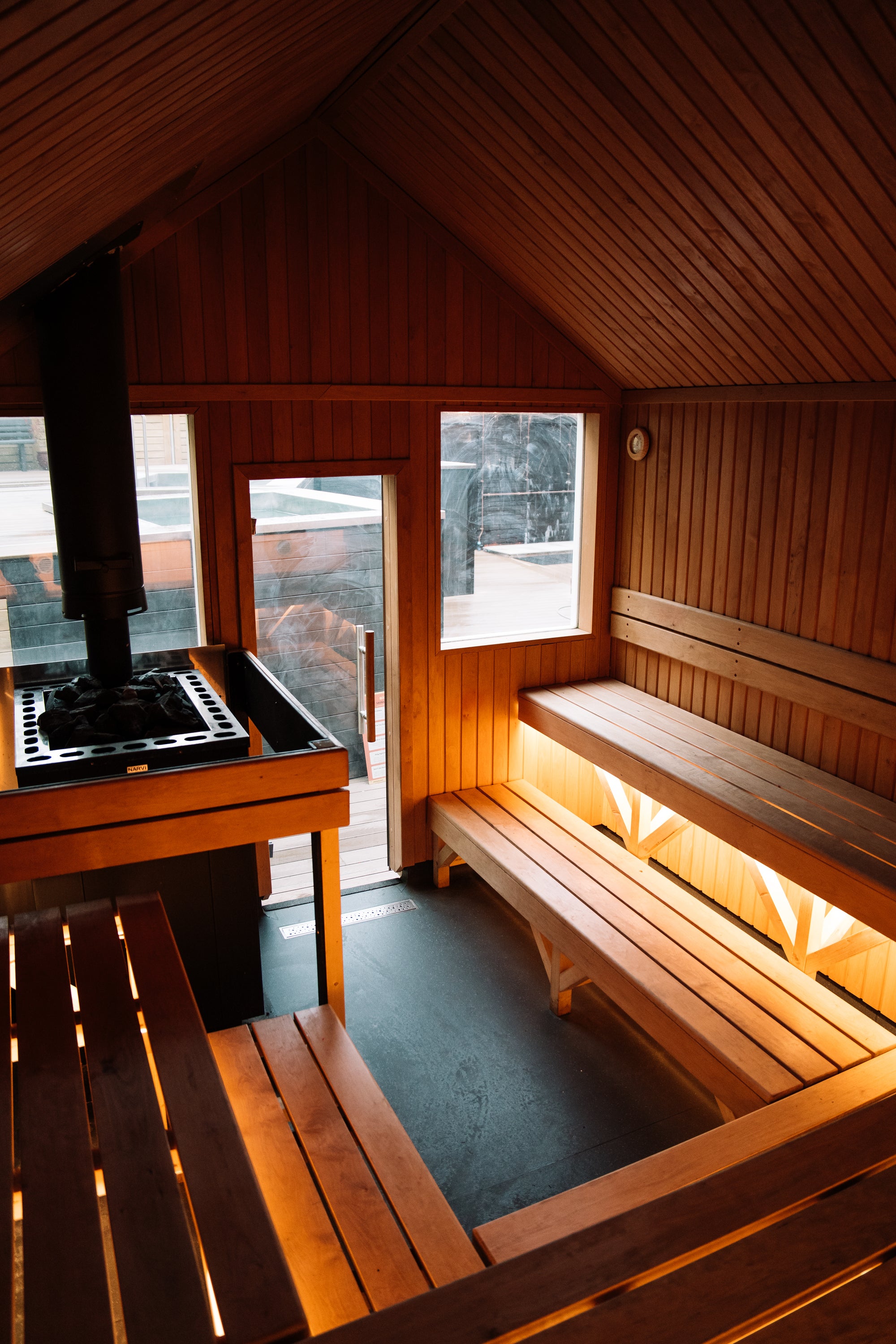 Communal Sauna - Cardiff Sauna Village
