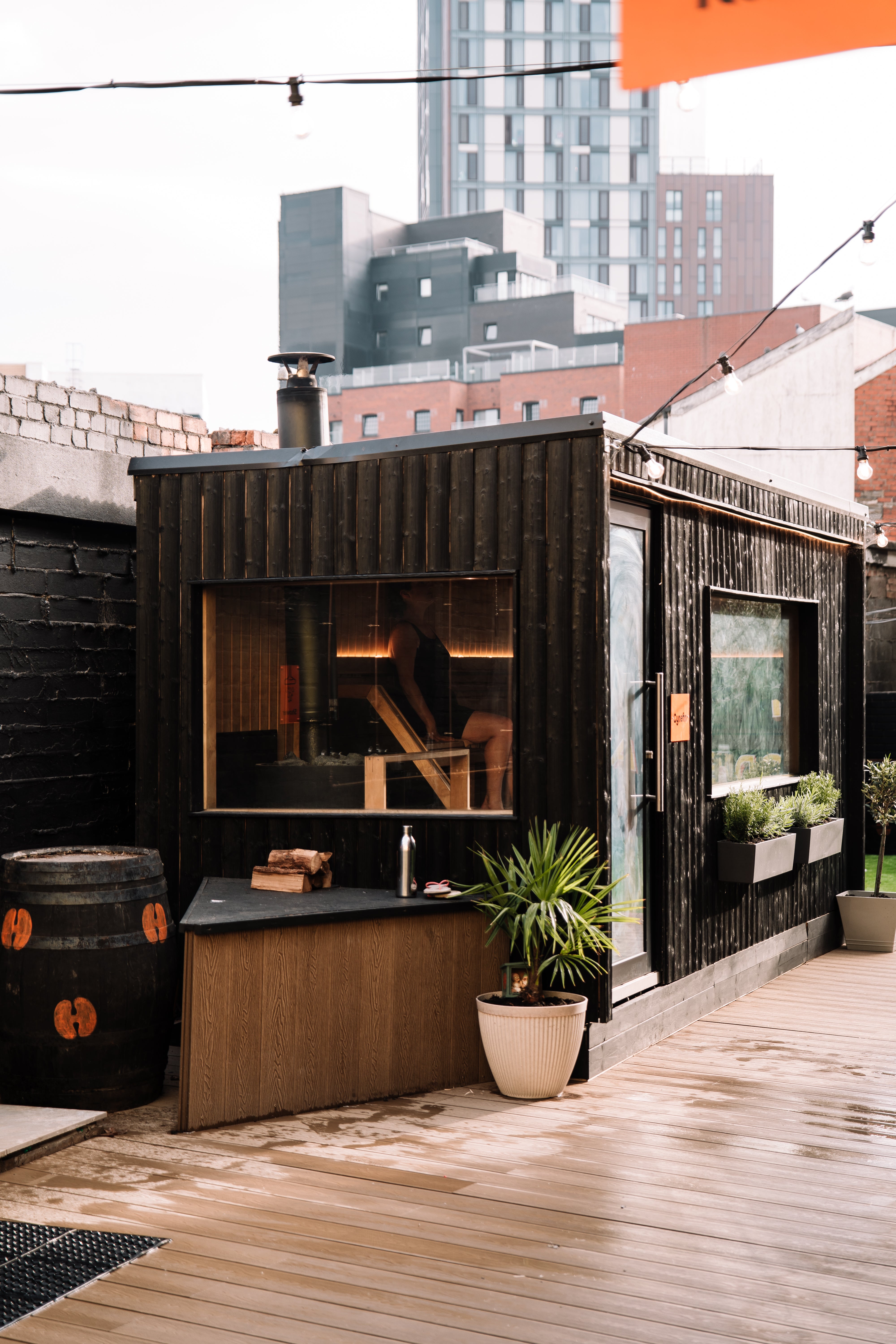Communal Sauna - Cardiff Sauna Village