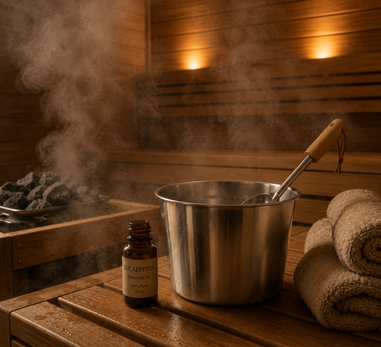 Sauna Aromatherapy with Dan